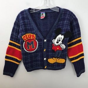 Vintage Mickey Mouse Club Cardigan 